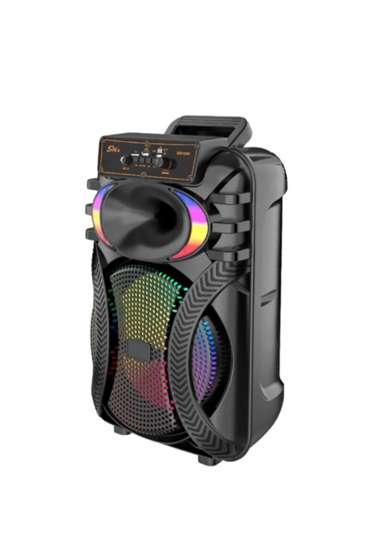 Boxă portabilă Jack ZQS 10101, Bluetooth, 20000W, LED RGB, 10 inch, 29,7x24,3x45,2cm