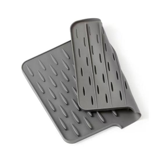 Protejează Blatul și Economisește Spațiu – Suport de Uscare pentru Vase din SiliconCu dimensiunile de 25 x 32 cm