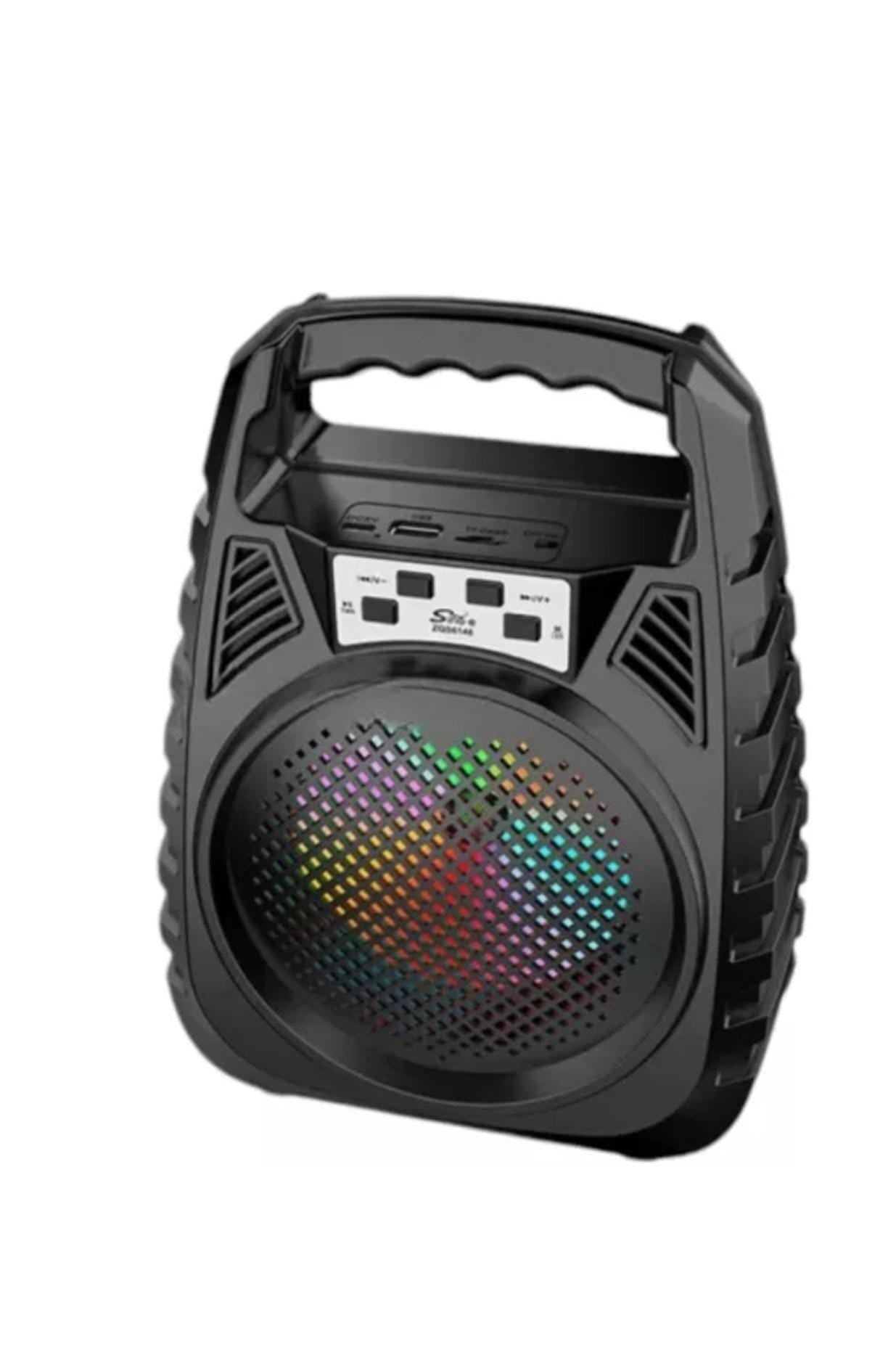 Boxa portabila ZQS 6148 de 30W PMPO BT/FM/USB LED 1500mAh