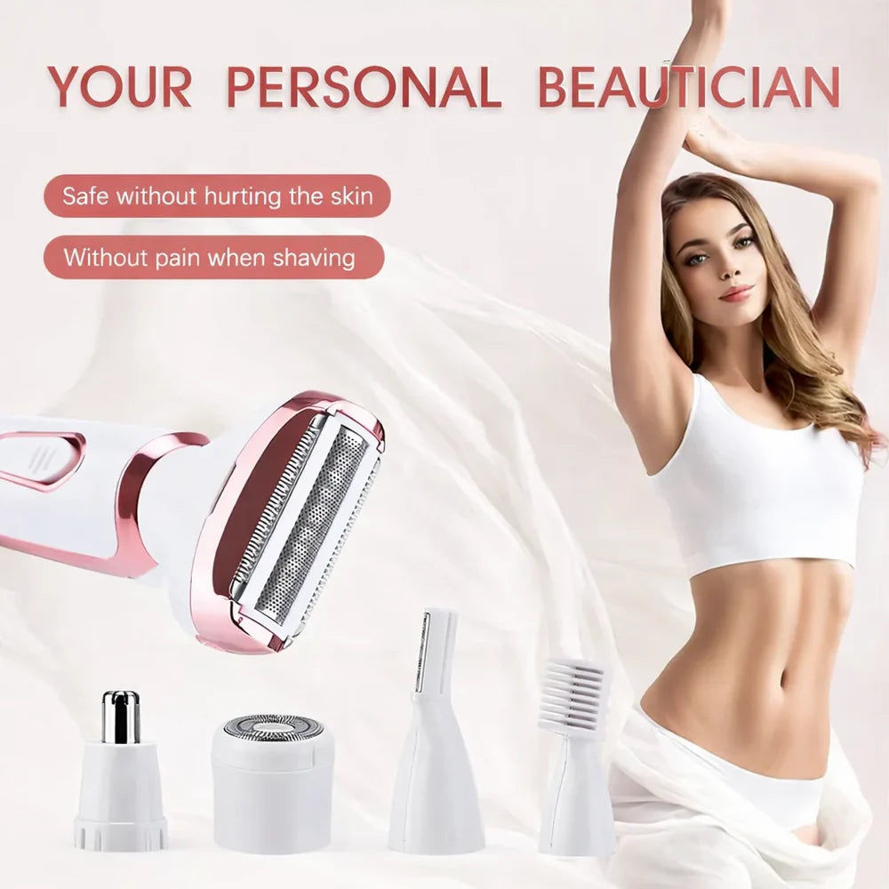 At Performance Vezi toate produsele Kit Profesional de Îngrijire 4-în-1 – Lady Shaver Elegant & Trimmer Multifuncțional