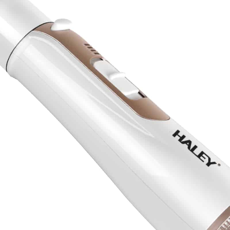 Perie cu Aer Cald HALEY Air 2in1, 800W, 3 Trepte Temperatura, Alb