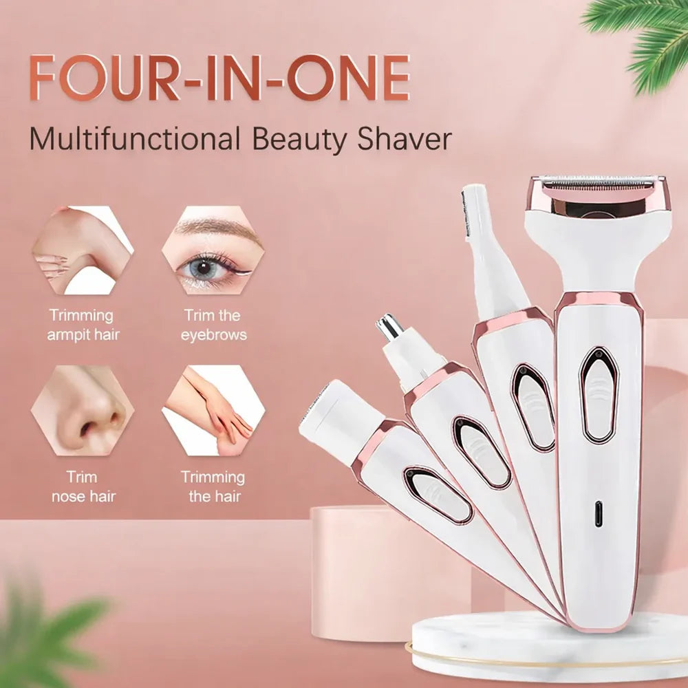 At Performance Vezi toate produsele Kit Profesional de Îngrijire 4-în-1 – Lady Shaver Elegant & Trimmer Multifuncțional