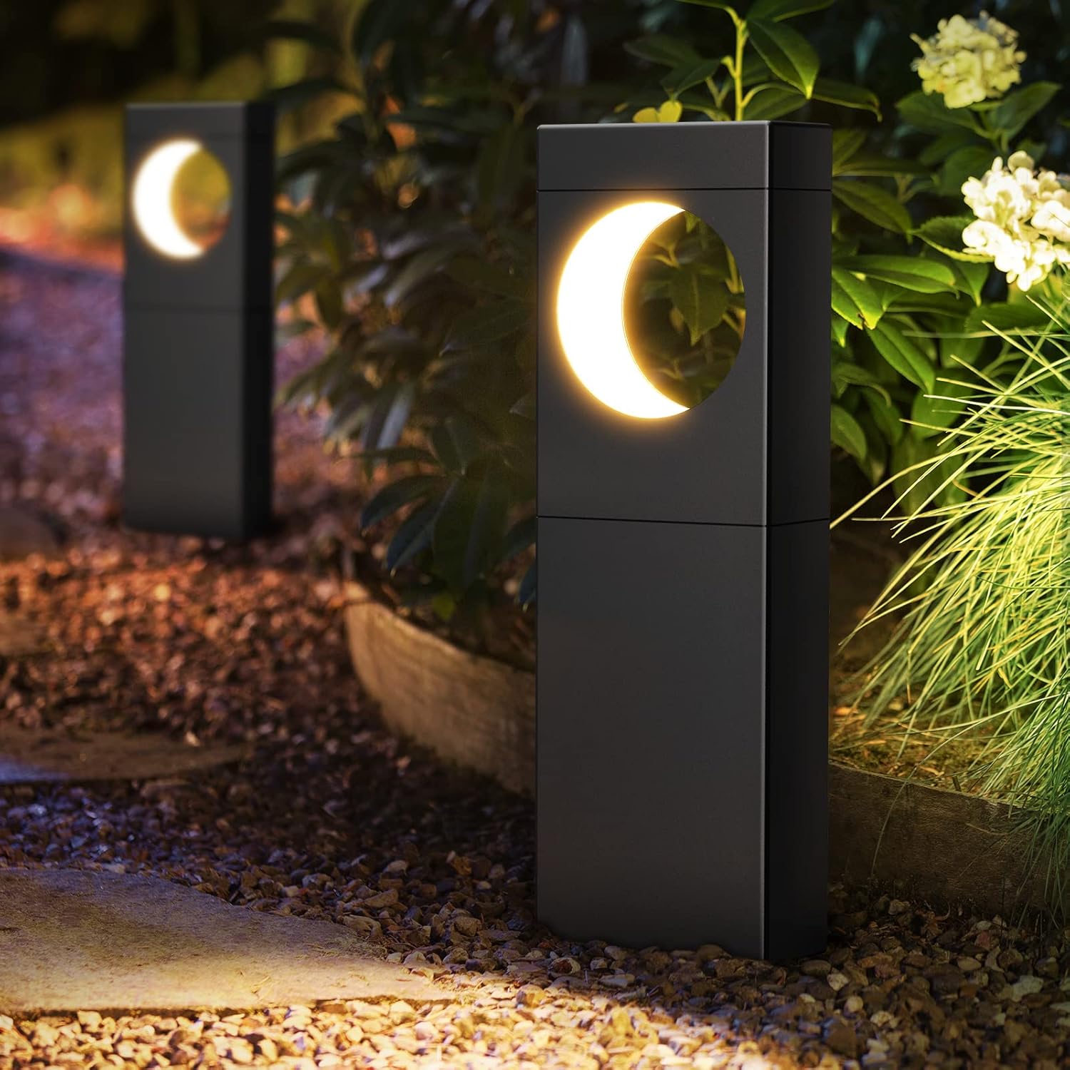 Lampa Solara LED pentru Gradina, Rezistenta la Apa, Iluminare Decorativa pentru Alei, Curte si Terasa, 6 BUC