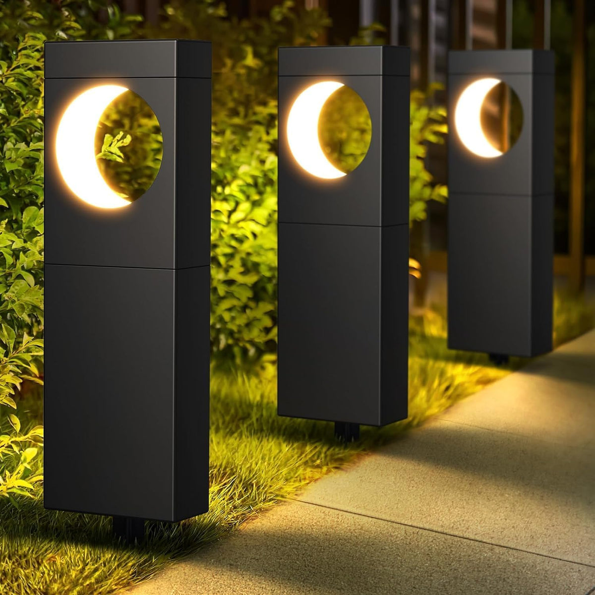 Lampa Solara LED pentru Gradina, Rezistenta la Apa, Iluminare Decorativa pentru Alei, Curte si Terasa, 6 BUC