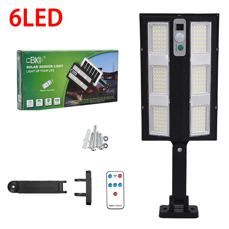 Lampa cu senzor, incarcare solara, impermeabil, luminozitate mare