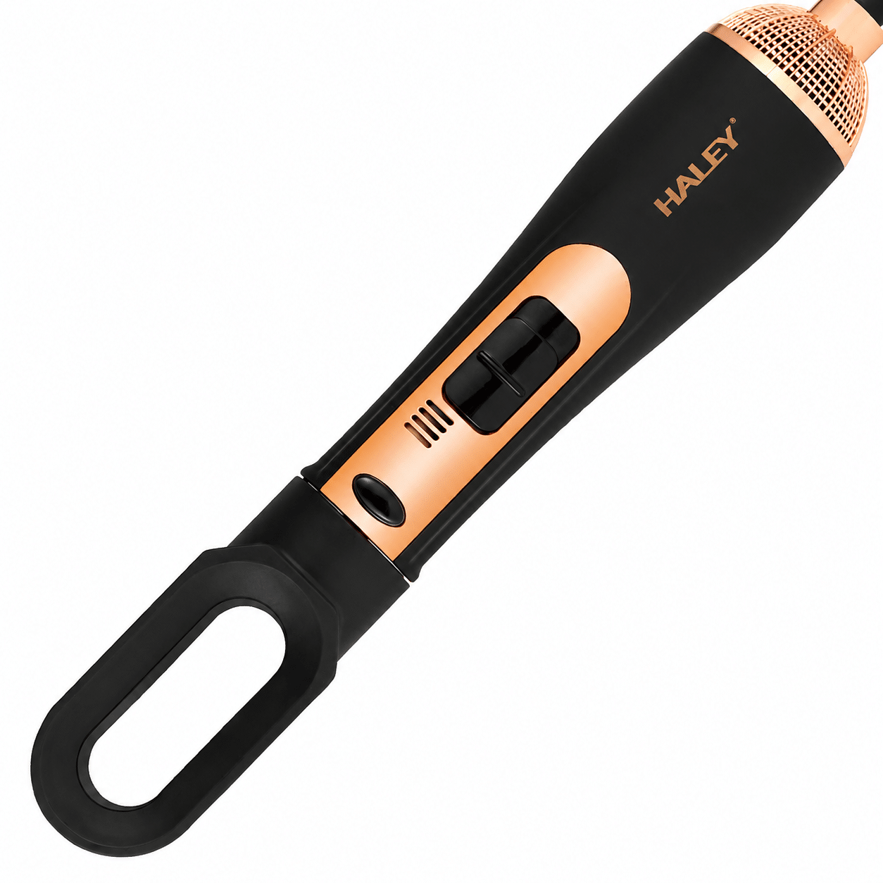 Aparat de Coafat Multifuncțional HALEY HY-L4030 7 în 1, 1200W, 27.000–28.000 RPM, Uscare, Ondulare, Netezire și Volum, Accesorii Interschimbabile
