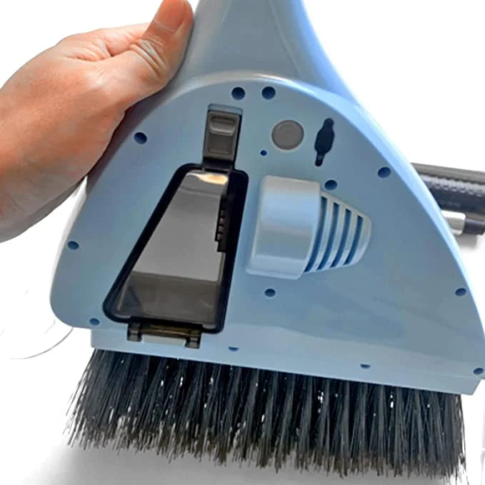 Matura cu Aspirator Incorporat Asamblabila 120cm USB Albastru Interior Exterior