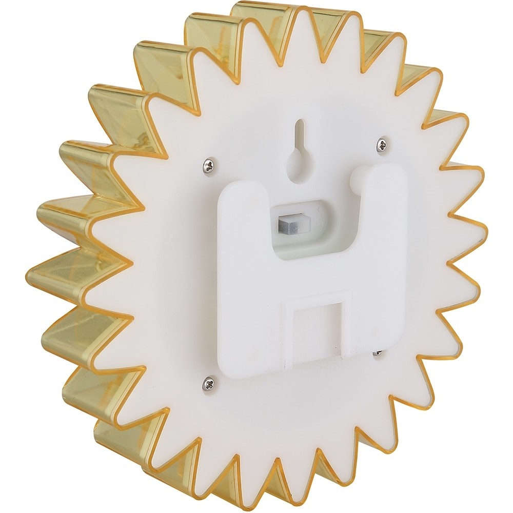 Lampa Solara Decorativa Floarea Soarelui | LED 3000K | Energie Solara | Pentru Gradina si Terasa | 0.06W | Galben