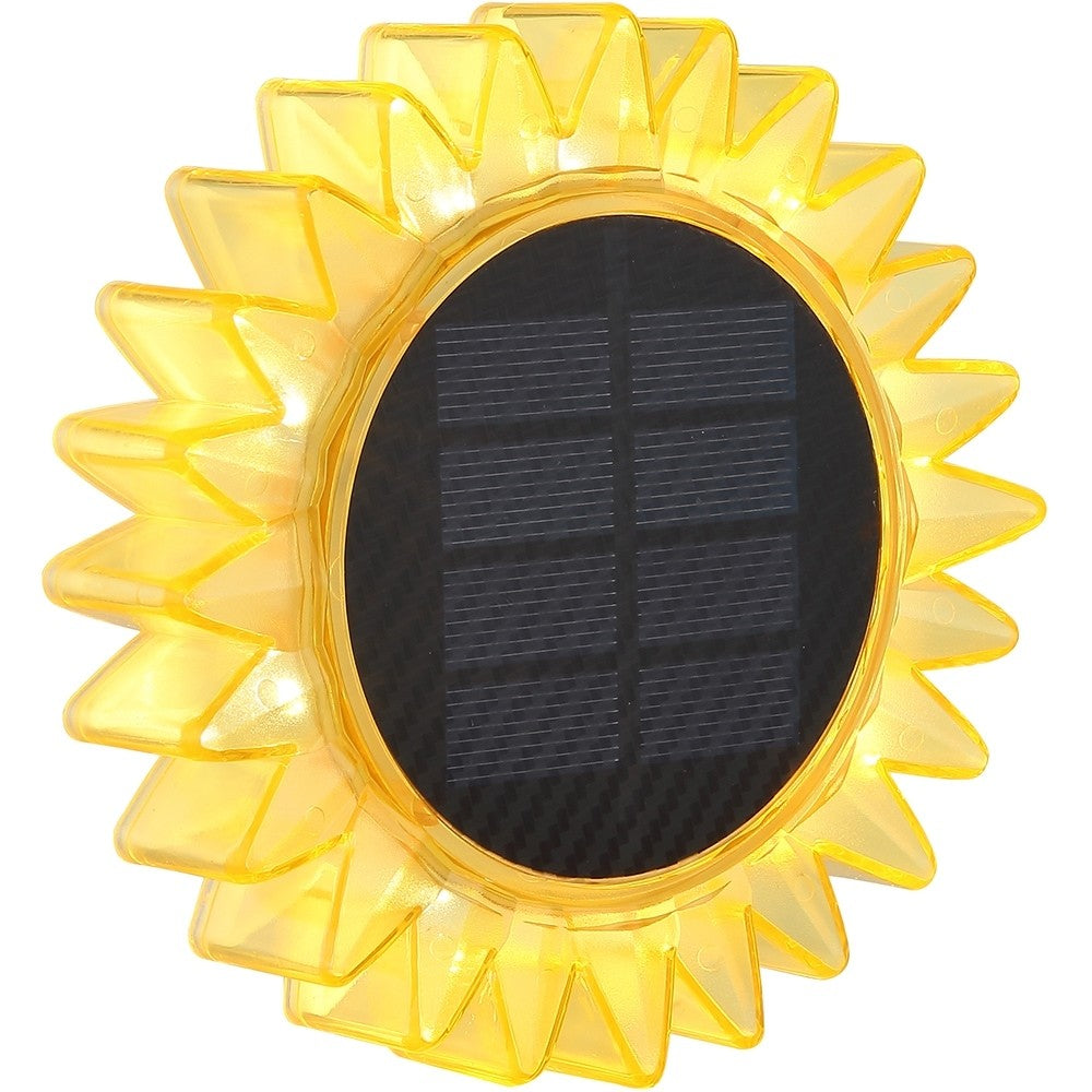 Lampa Solara Decorativa Floarea Soarelui | LED 3000K | Energie Solara | Pentru Gradina si Terasa | 0.06W | Galben