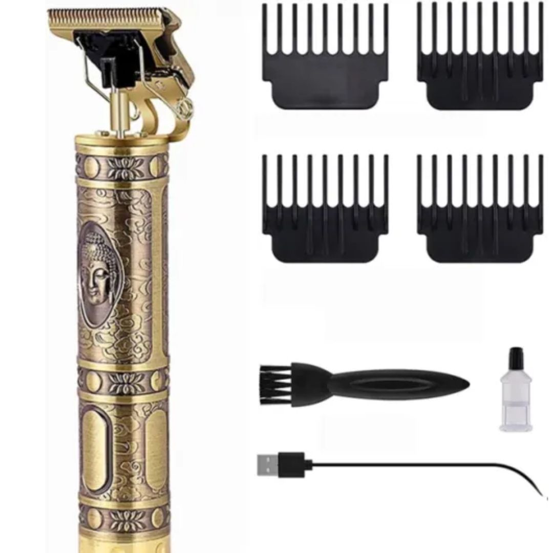 Aparat de tuns par si barba Profesional cu acumulator, lama tip T