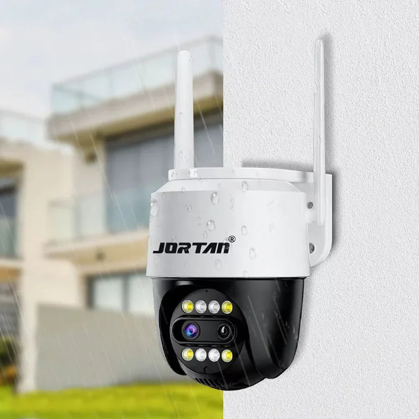 Camera de Supraveghere Jortan 3XM Zoom Optic X8 Wifi, 6 Megapixeli, Night Color, Smart Tracking + Card 32GB Inclus
