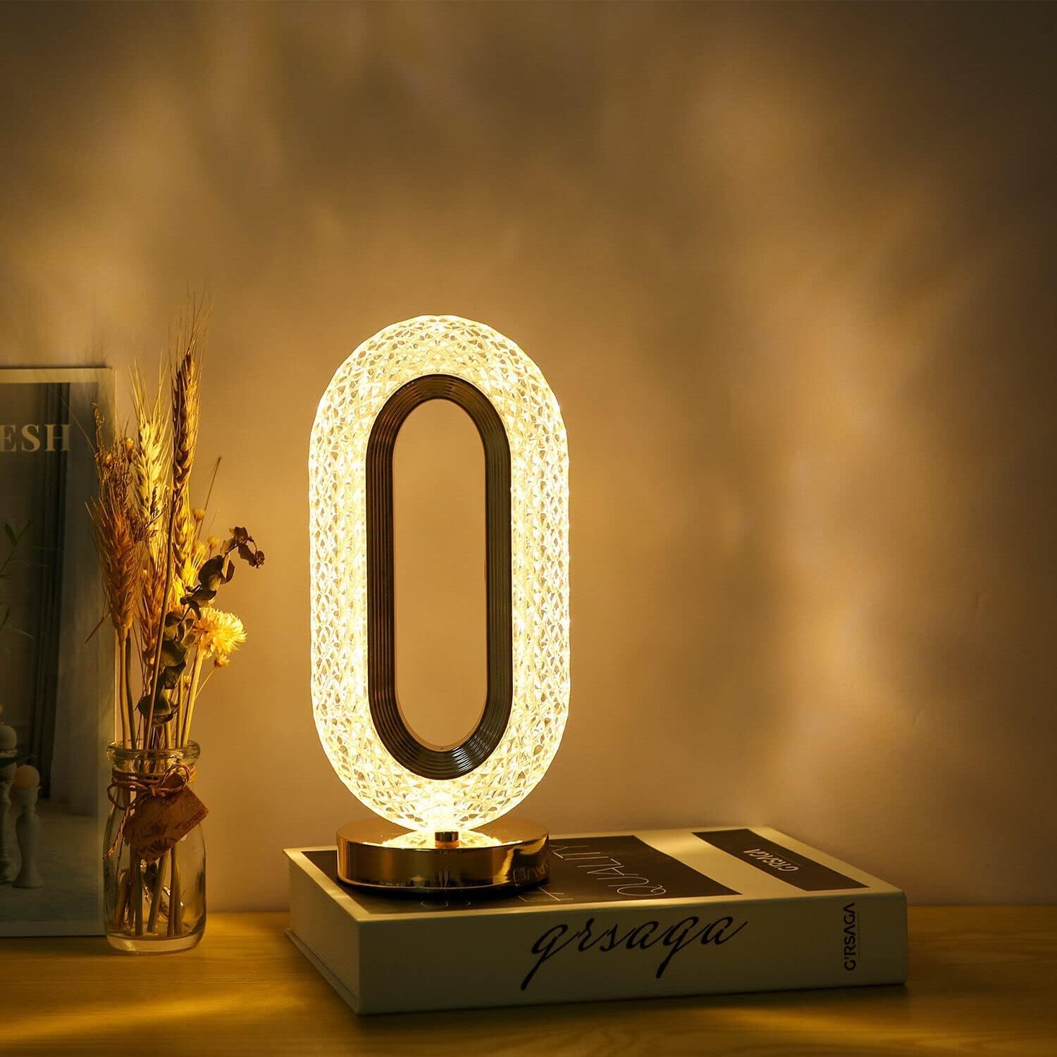 Lampa LED Crystal Diamond cu 3 Temperaturi de Culoare: Alb Rece, Alb Cald, Neutru