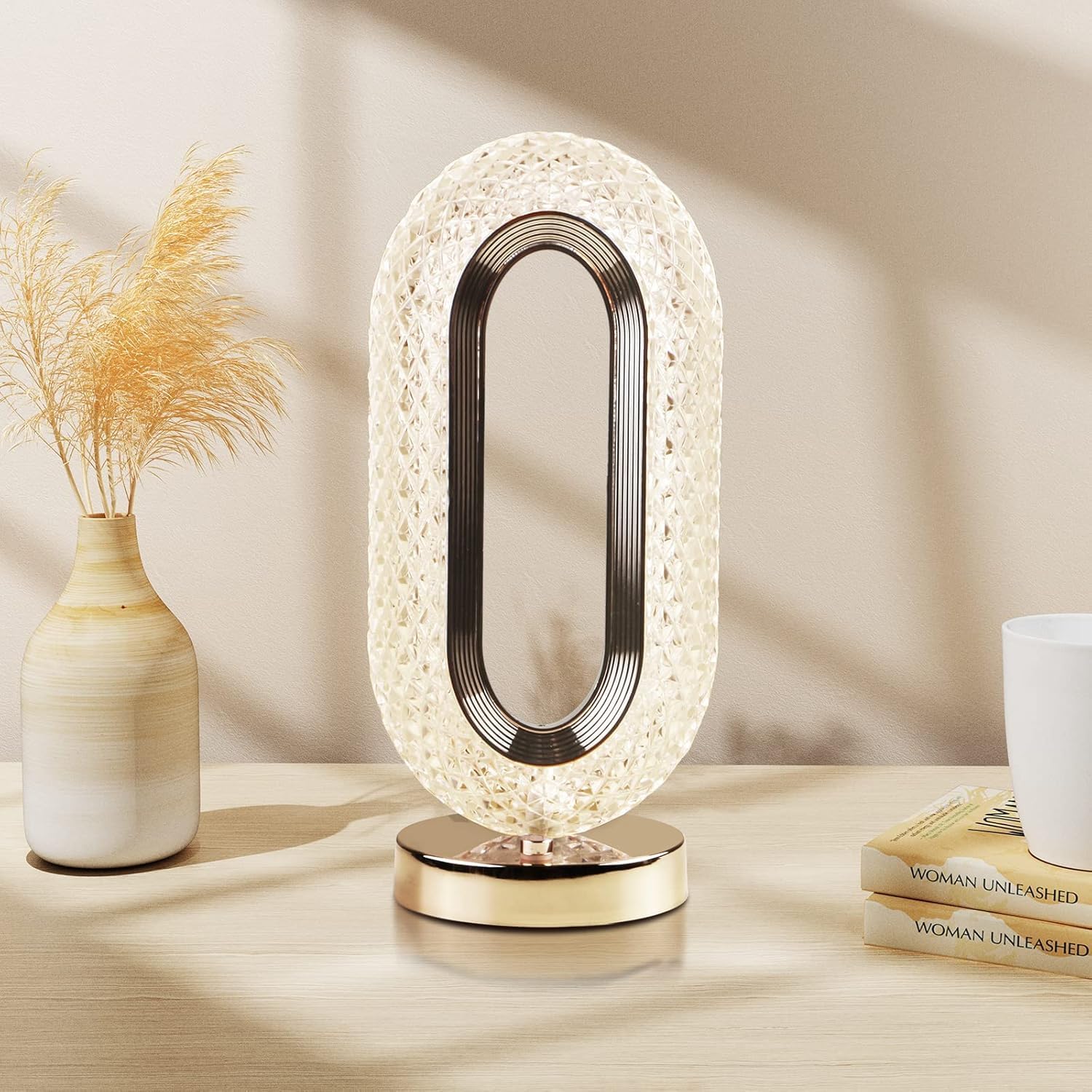 Lampa LED Crystal Diamond cu 3 Temperaturi de Culoare: Alb Rece, Alb Cald, Neutru