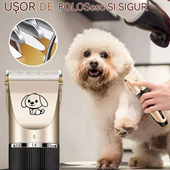 Masina pentru Tuns Animale, fara fir, 1200 mAh, accesorii incluse, Dailing