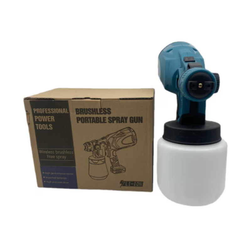 Pistol de vopsit electric cu 1 acumulator 48V