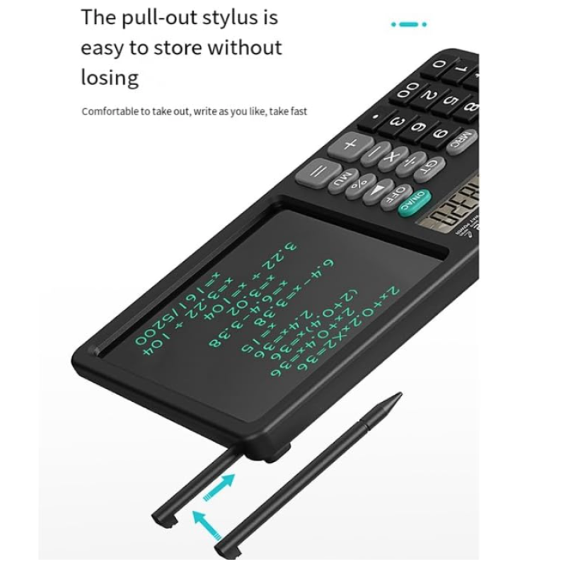 Calculator electronic cu tableta LCD pentru notite multifunctional