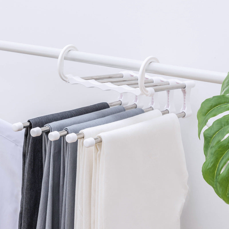 Set 2 Umerase Organizatoare pentru Pantaloni, Design in Cascada
