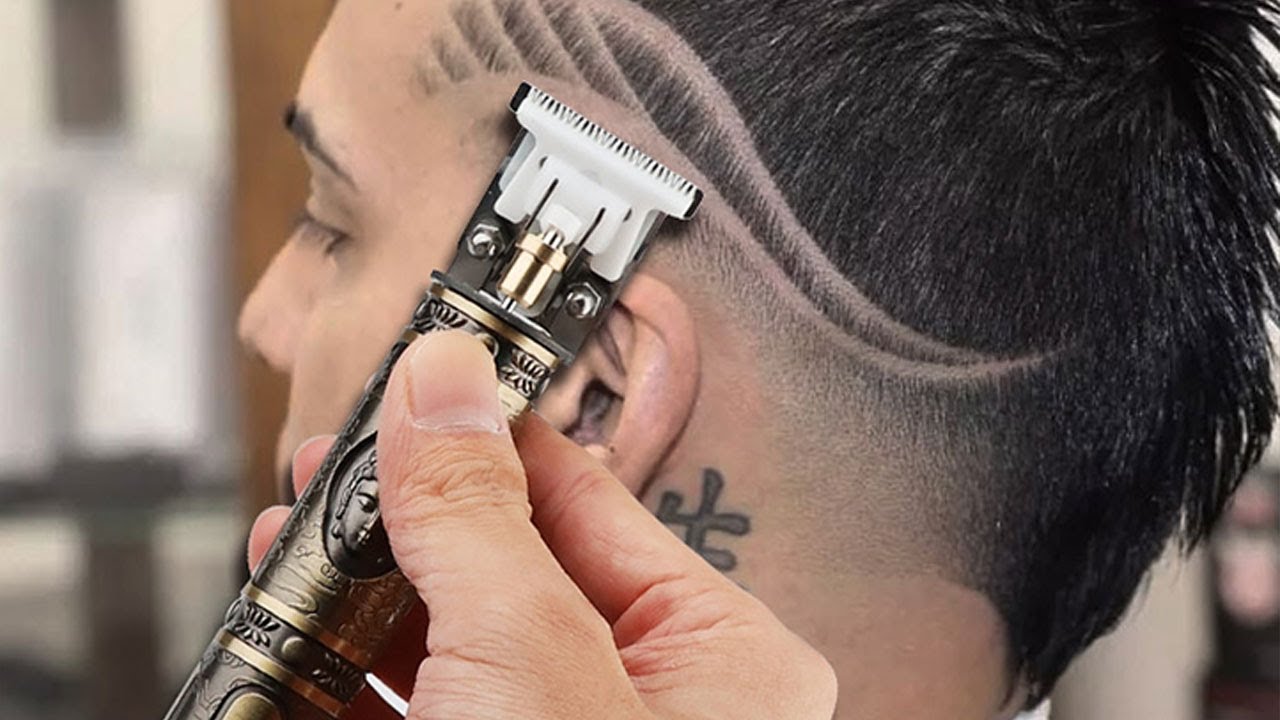 Aparat de tuns par si barba Profesional cu acumulator, lama tip T