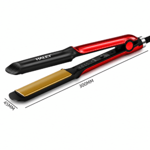 Placă de Îndreptat Părul HALEY® HY-3003, 45W, 4 Trepte de Temperatură 160-220°C, Încălzire Rapidă, Indicator LED
