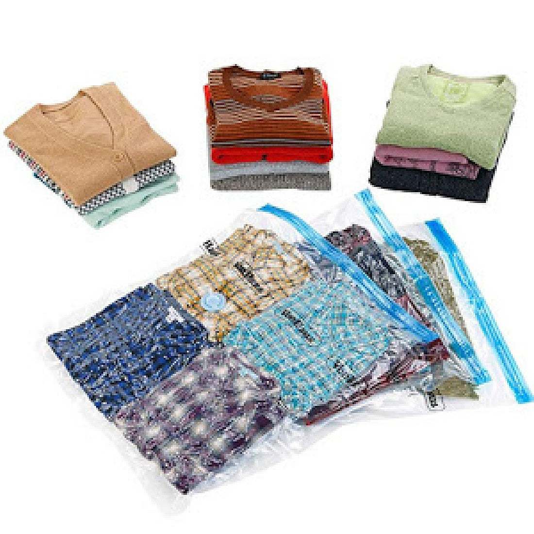 Set 10 saci de vidat 60 x80 cm