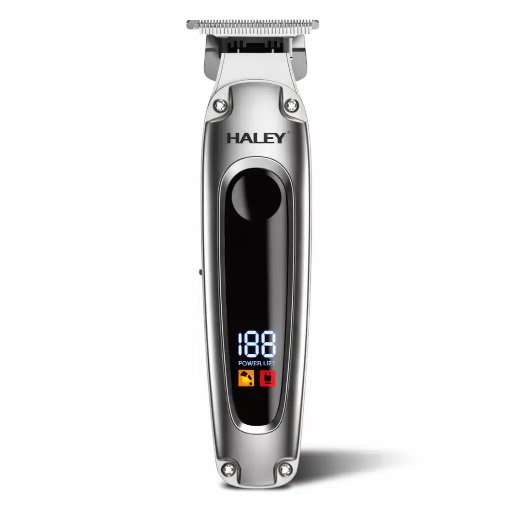 Mașină de tuns profesională HALEY HY-4501 cu afișaj LCD, reîncărcabilă USB