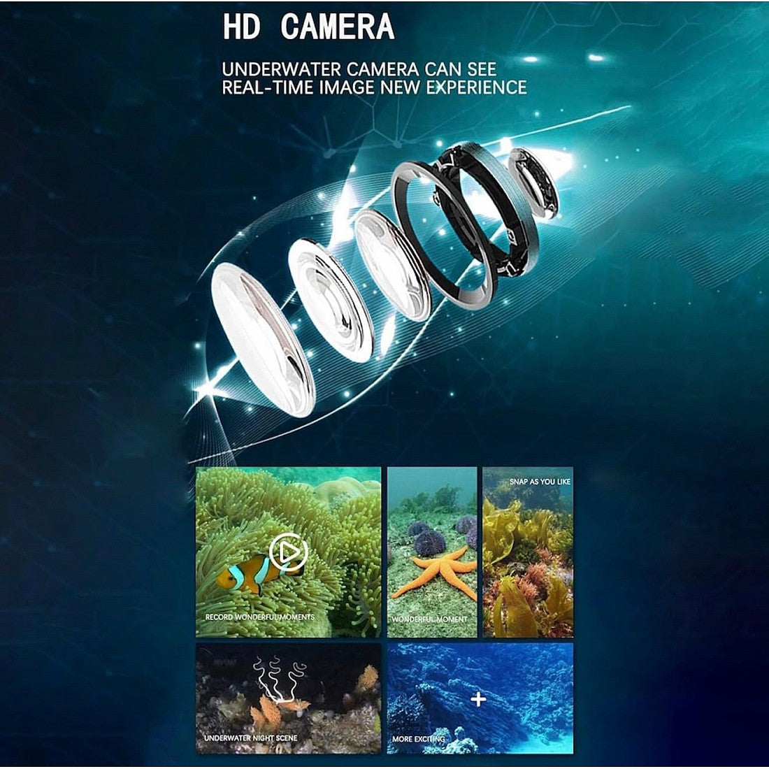 Barca cu Telecomanda 6 Canale, Camera HD, Incarcare USB, Jucarie Multicolor pentru Copii