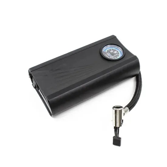Compresor Auto Portabil Electric cu Indicator de Presiune - Pompa pentru Umflat Anvelope