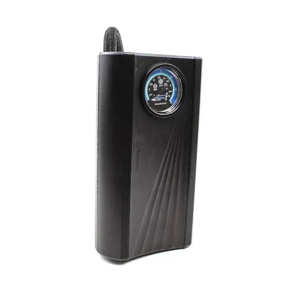 Compresor Auto Portabil Electric cu Indicator de Presiune - Pompa pentru Umflat Anvelope