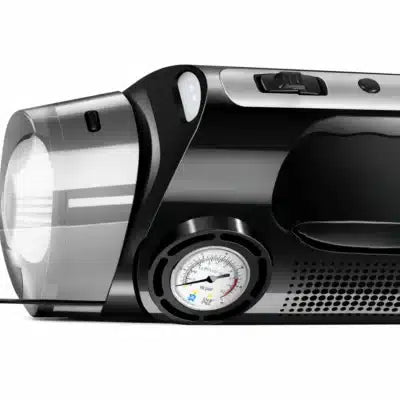 Aspirator Auto Portabil HALEY HY-3921, 4 în 1 – Aspirare, Compresor, Suflare, LED, 12V