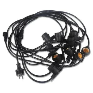 Ghirlanda interconectabila, 5 m cu 10 becuri 220w