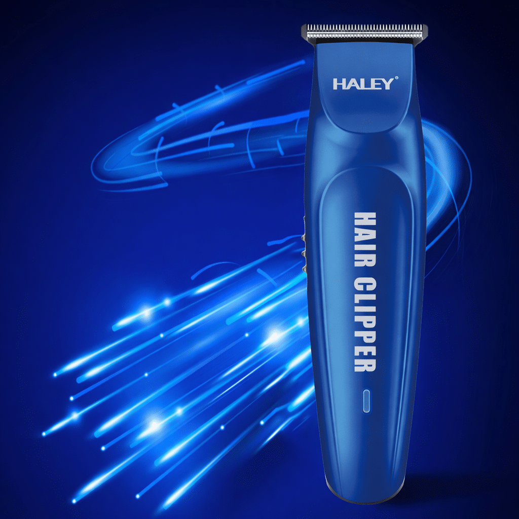 Mașină de Tuns Profesională HALEY HY-4505, Fără Fir, Autonomie 120 min, Încărcare USB Type-C