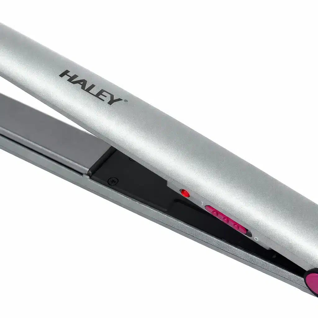Placă de Îndreptat Părul HALEY HY-3012 cu Plăci Ceramice, Temperatură Reglabilă 100–230°C