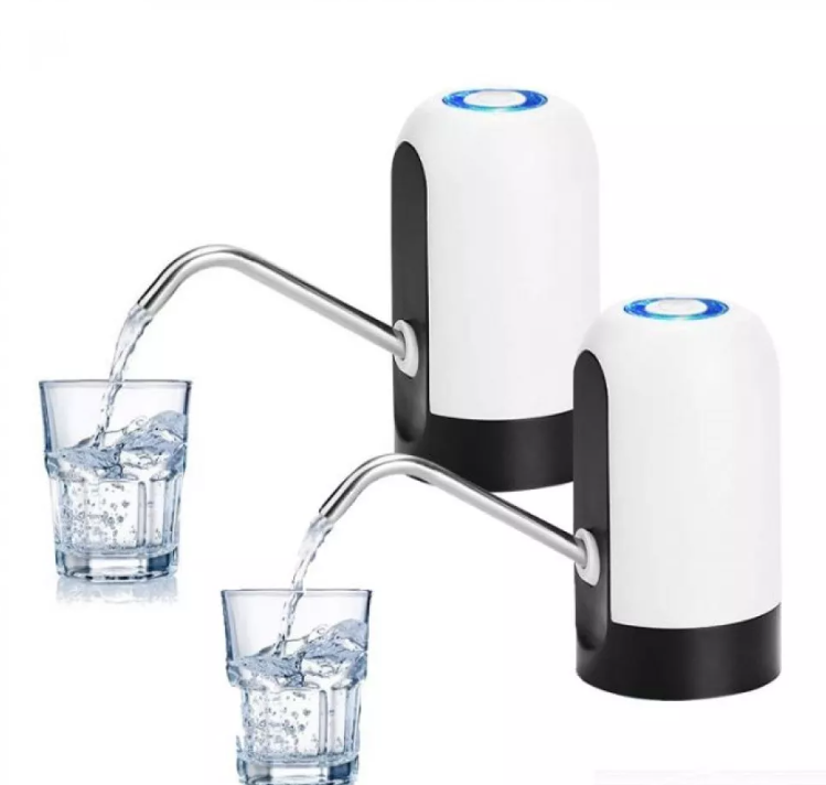 1 + 1 GRATIS Pompa electrica pentru bidon, dozator, dispenser apa de baut, incarcare USB, versiunea PRO Werstil