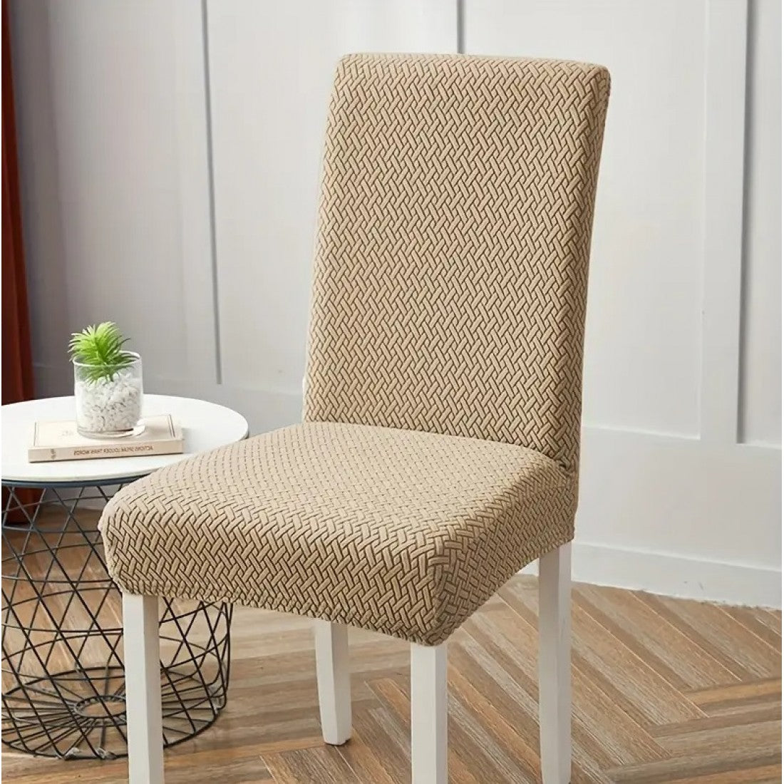 Set 6 Huse Scaune Bej Carla