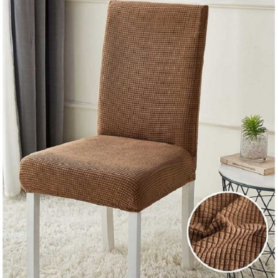 Set 6 Huse Scaune Maro Luna