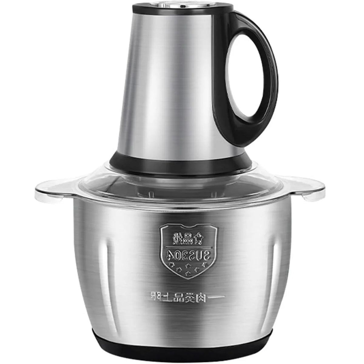 Tocator electric 1000W, 3L cu 4 lame din inox pentru carne, legume si alte alimente