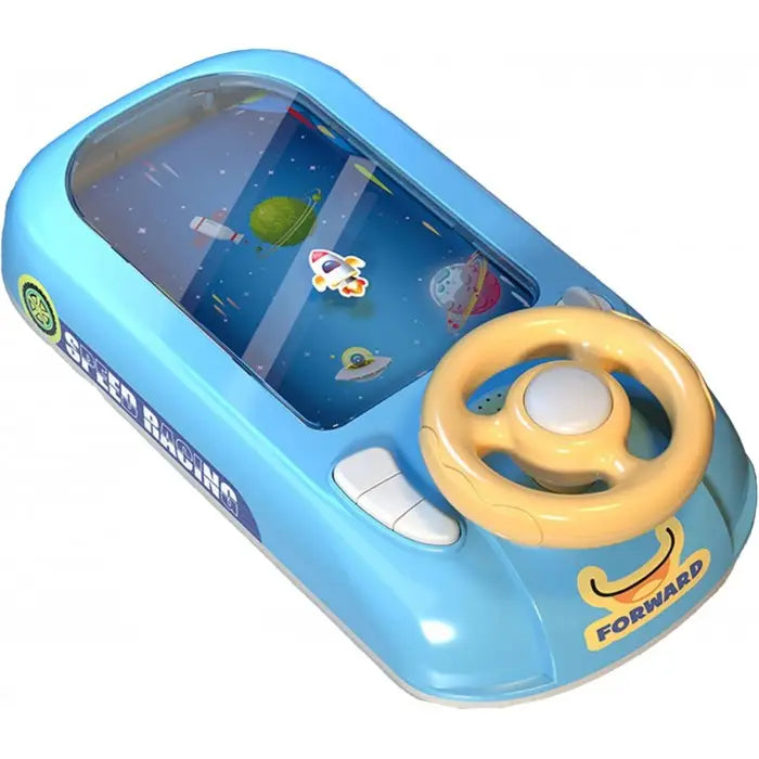 Jucarie Tip Simulator Cu Volan Realistica Curse de Galaxy Pilot Pentru Copii 22 x 44 x 14 cm