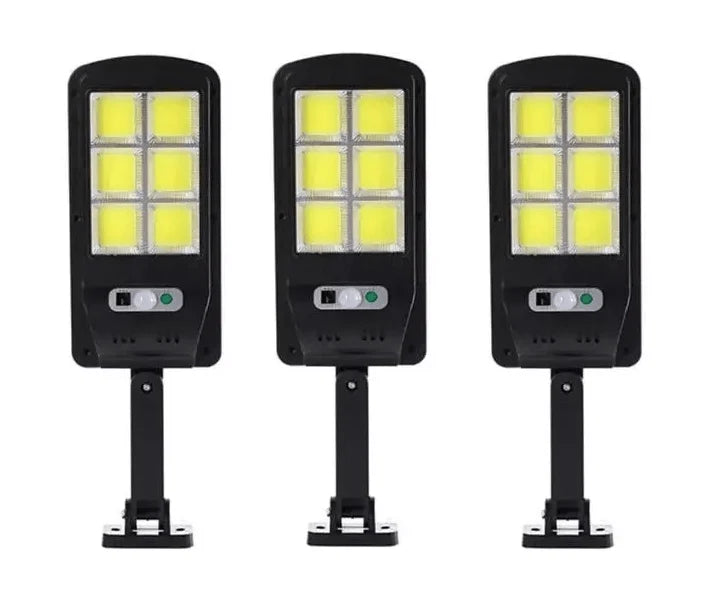 Lampa solara 60w 6 LED-uri COB cu senzor miscare cu telecomanda