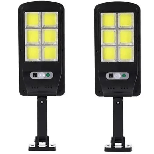 Lampa solara 60w 6 LED-uri COB cu senzor miscare cu telecomanda