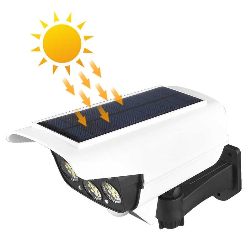 Lampa solara tip camera falsa de supraveghere 77 LED Aden