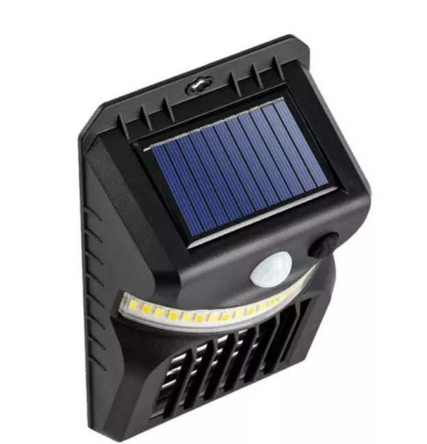 1 + 1 PROMO - Lampa solara cu luminare led RGB + lampa anti-insecte