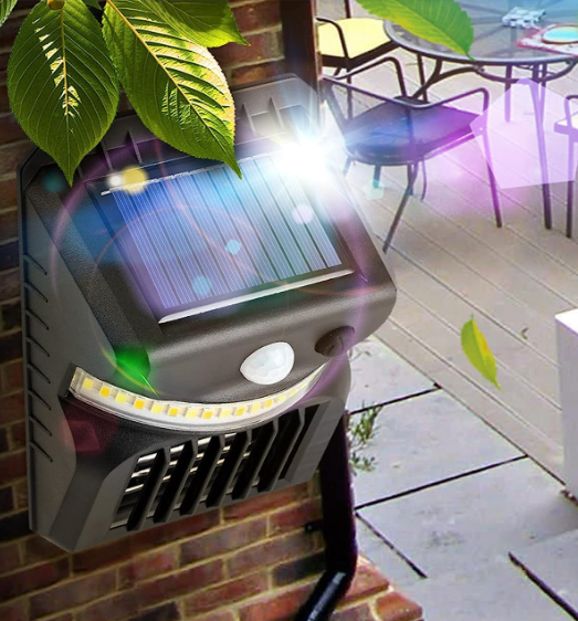 1 + 1 PROMO - Lampa solara cu luminare led RGB + lampa anti-insecte