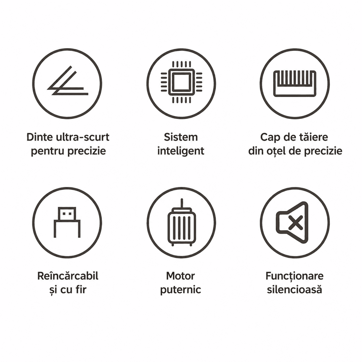 Mașină Profesională De Tuns Haley HY-4511, Acumulator 1200 mAh, Autonomie 150 Minute, Ecran Digital, Încărcare Type-C