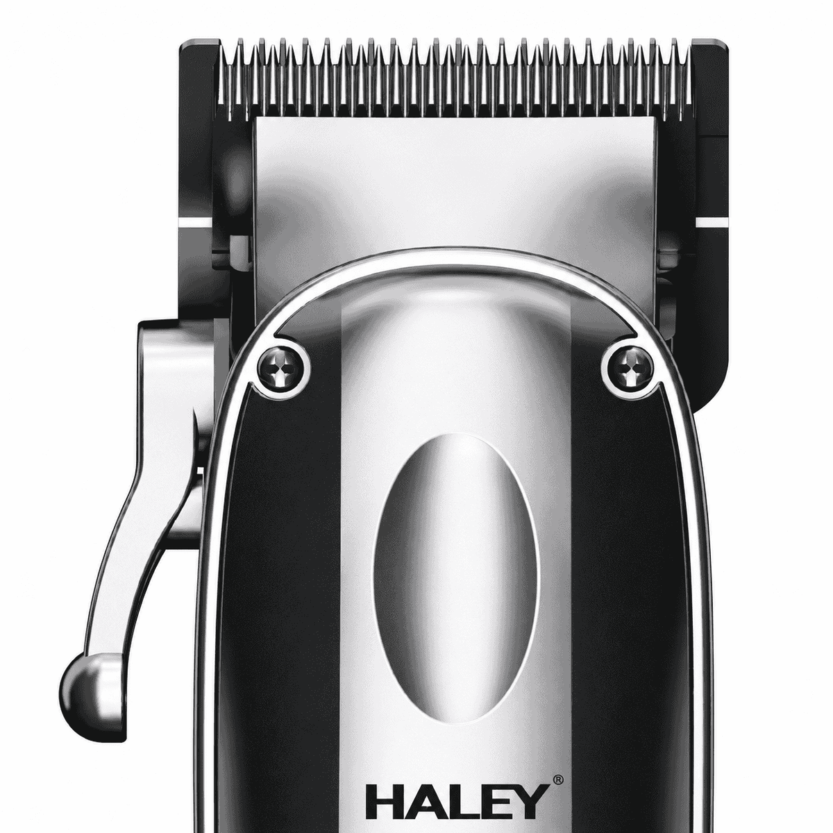 Mașină Profesională De Tuns Haley HY-4504, Acumulator 2000 mAh, Autonomie 180 Minute, Ecran LCD, Încărcare USB