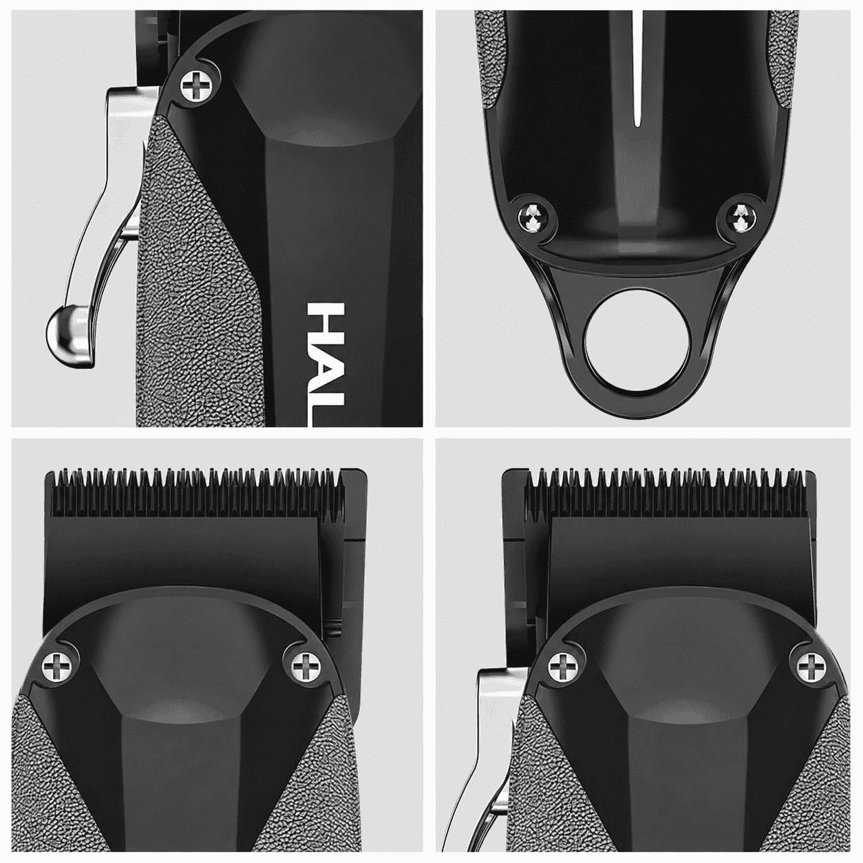 Mașină Profesională De Tuns Haley HY-4513, Acumulator 2000 mAh, Autonomie 180 Minute, Încărcare USB Type-C