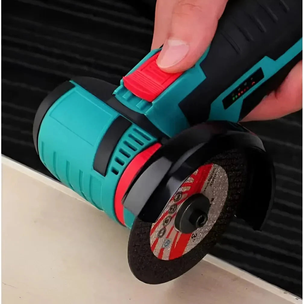 Mini Polizor Flex Unghiular Portabil 36V 19500RPM 2 Acumulatori 2Ah 5 Discuri de Tăiere