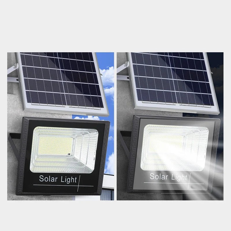 Proiector solar Suntec SSA 400W, 448 LED SMD, telecomanda, panou solar inclus, IP67