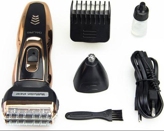 Aparat de ras și tuns, 3 in 1- Grooming Kit, indicator de încărcare
