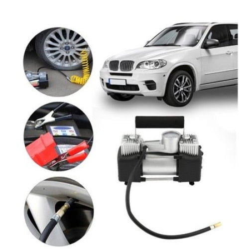 Compresor Аutopractic 2 Cilindri 55L/Minut pentru Camioane, Autoutilitare si SUV, 12V, 23 A, doi cilindri de pompare
