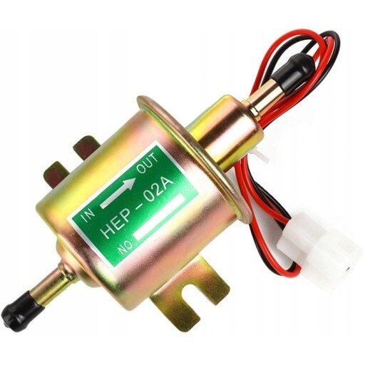 Pompa electrica de combustibil, Granit HEP-02A, 12V, 80-120 l/h, joasa presiune, pentru benzina si motorina